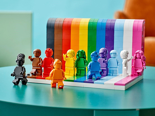 How LEGO supported the LGBTQIA+ community by releasing a new play set