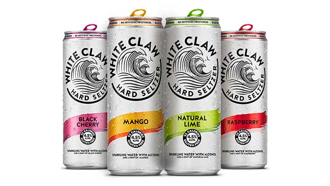 White Claw leads competitive seltzer market as brands chase reopening boom