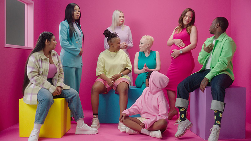Campaign image from Be you. Period